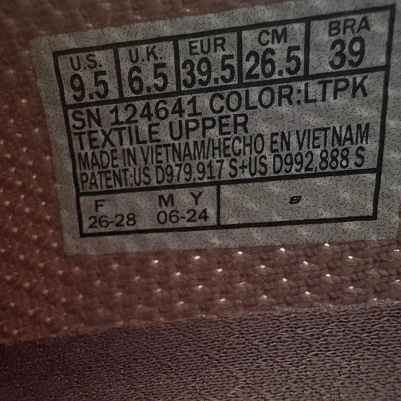 Womens Light Pink Skechers Slip-Ins, Stretch Fit 5 Gen, Size 9.5 - Picture 7 of 9